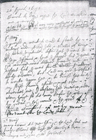A page from Robert Woodforde's diary